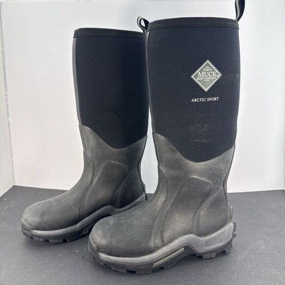 The Original Muck Boot Company Artic Sport Waterproof & Steel Toed Boots Mens 6 - Picture 1 of 16